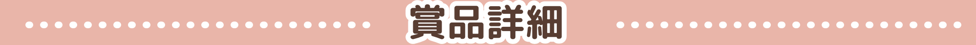 賞品詳細